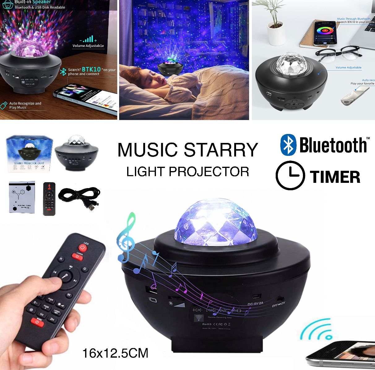 Starry Light Speaker