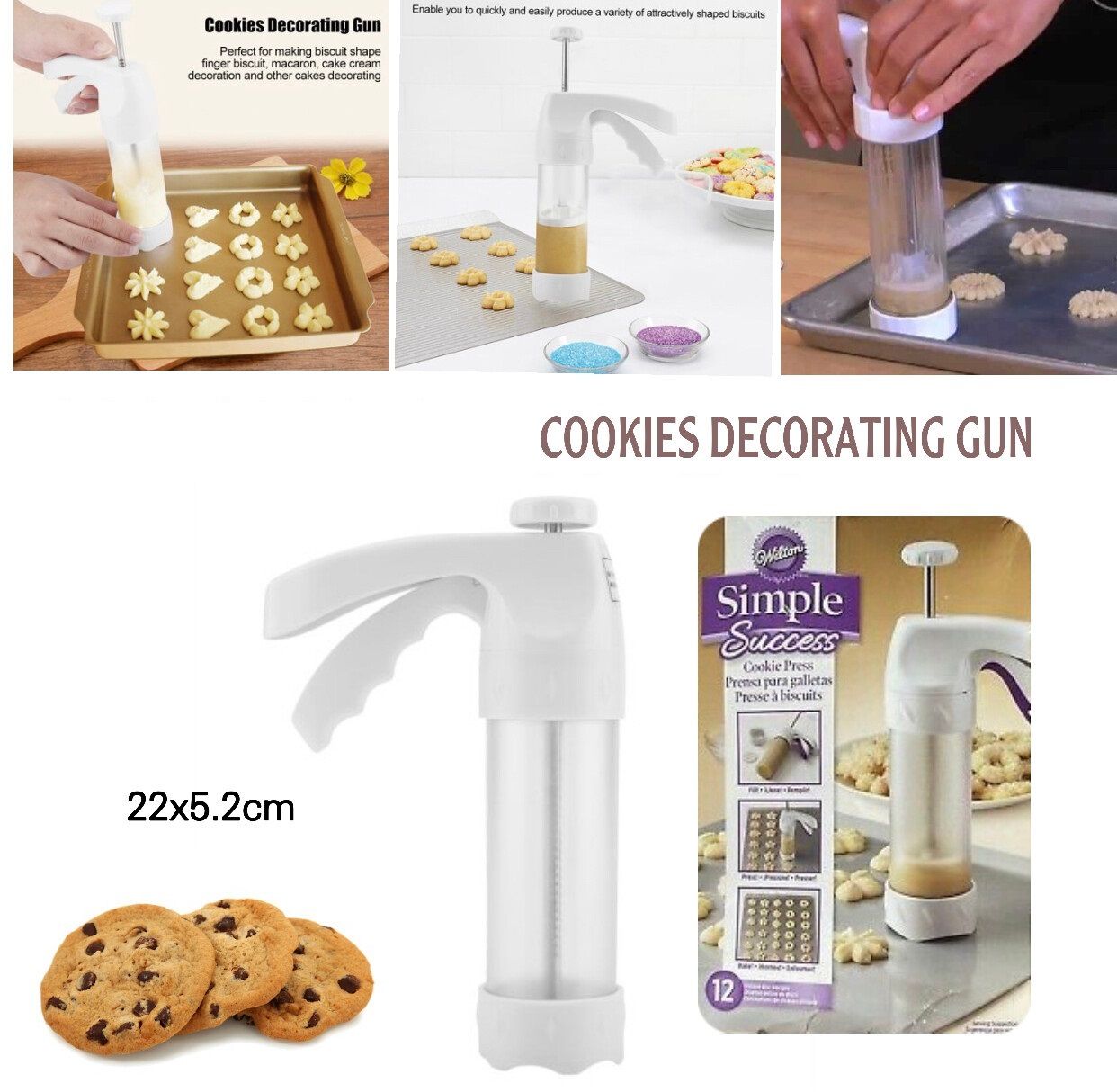 Cookies Decorating Gun
