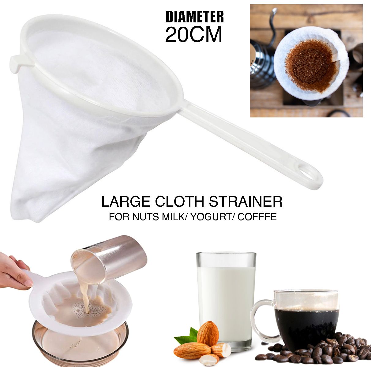 Cotton Filter Strainer