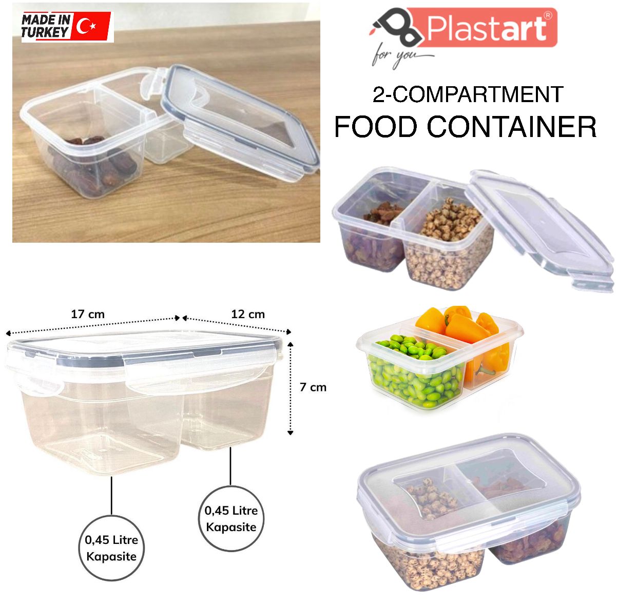 Divided Food Box
