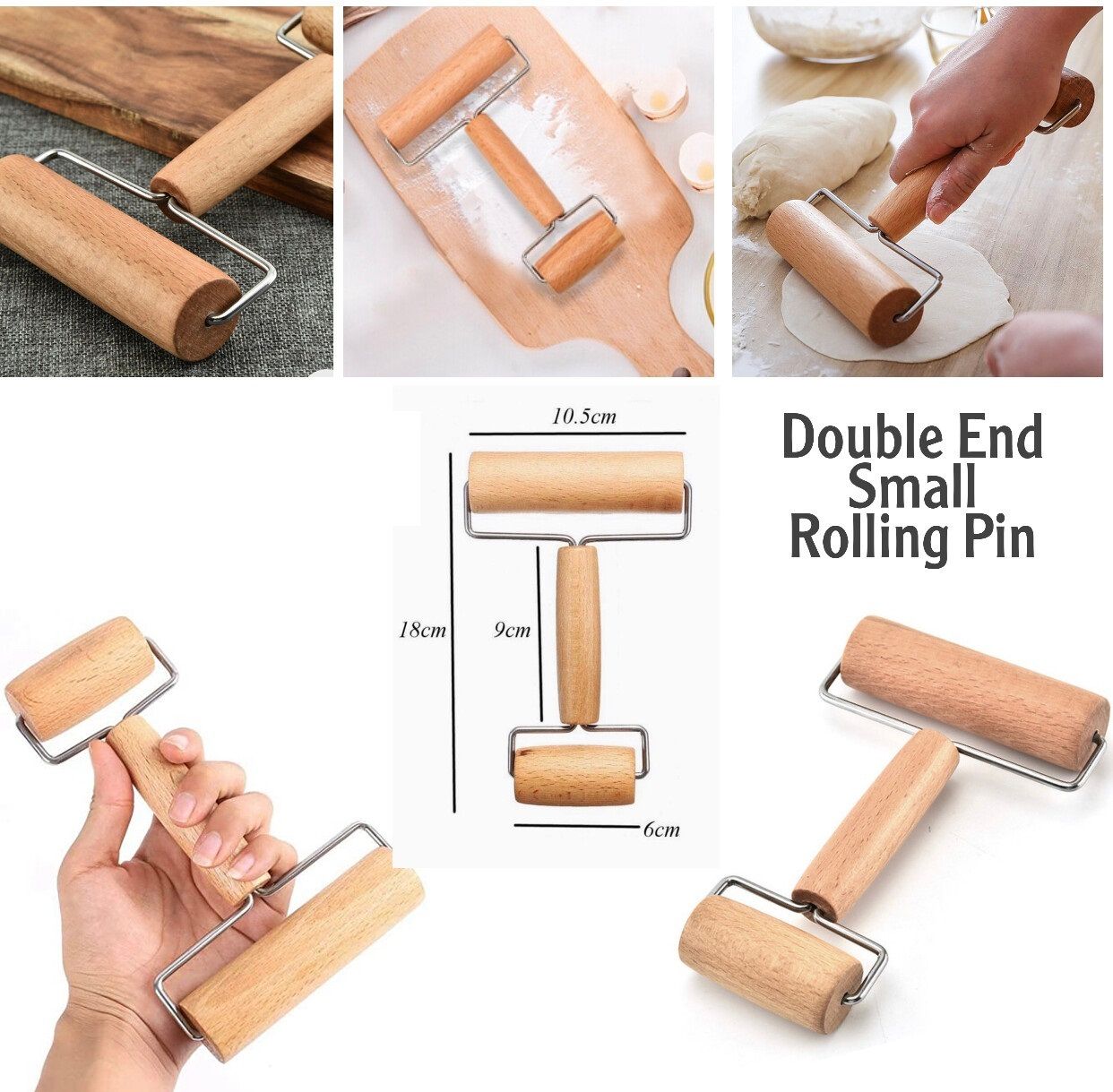 Double End Rolling Pin