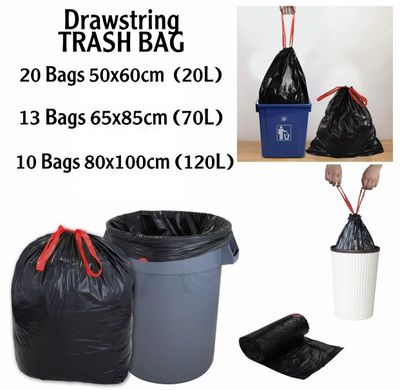 Drawstring Trash Bags