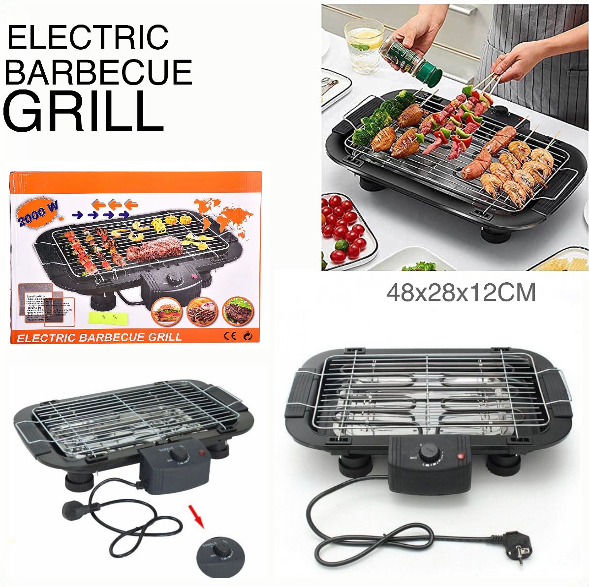 Electric BBQ Grill