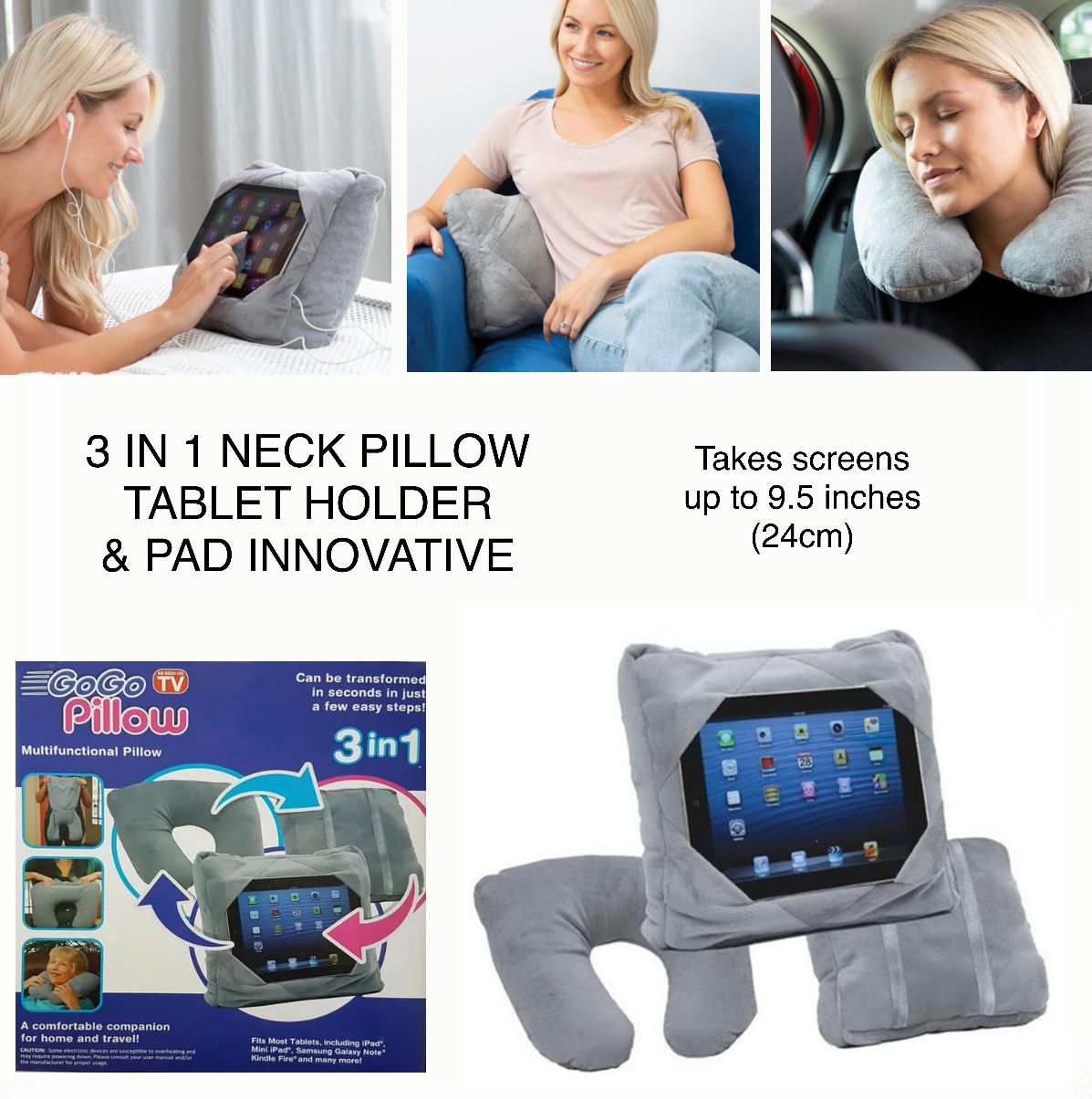 GoGo Pillow (Black)