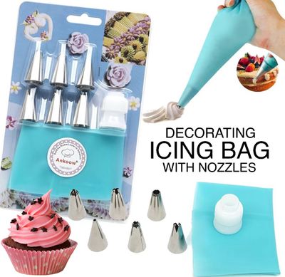 Icing Bag With Nozzles
