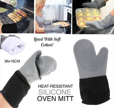 Large Silicone Mitt