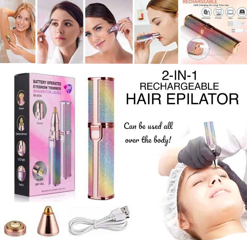 2-in-1 Hair Epilator (Buy 1 Get 1 Free)