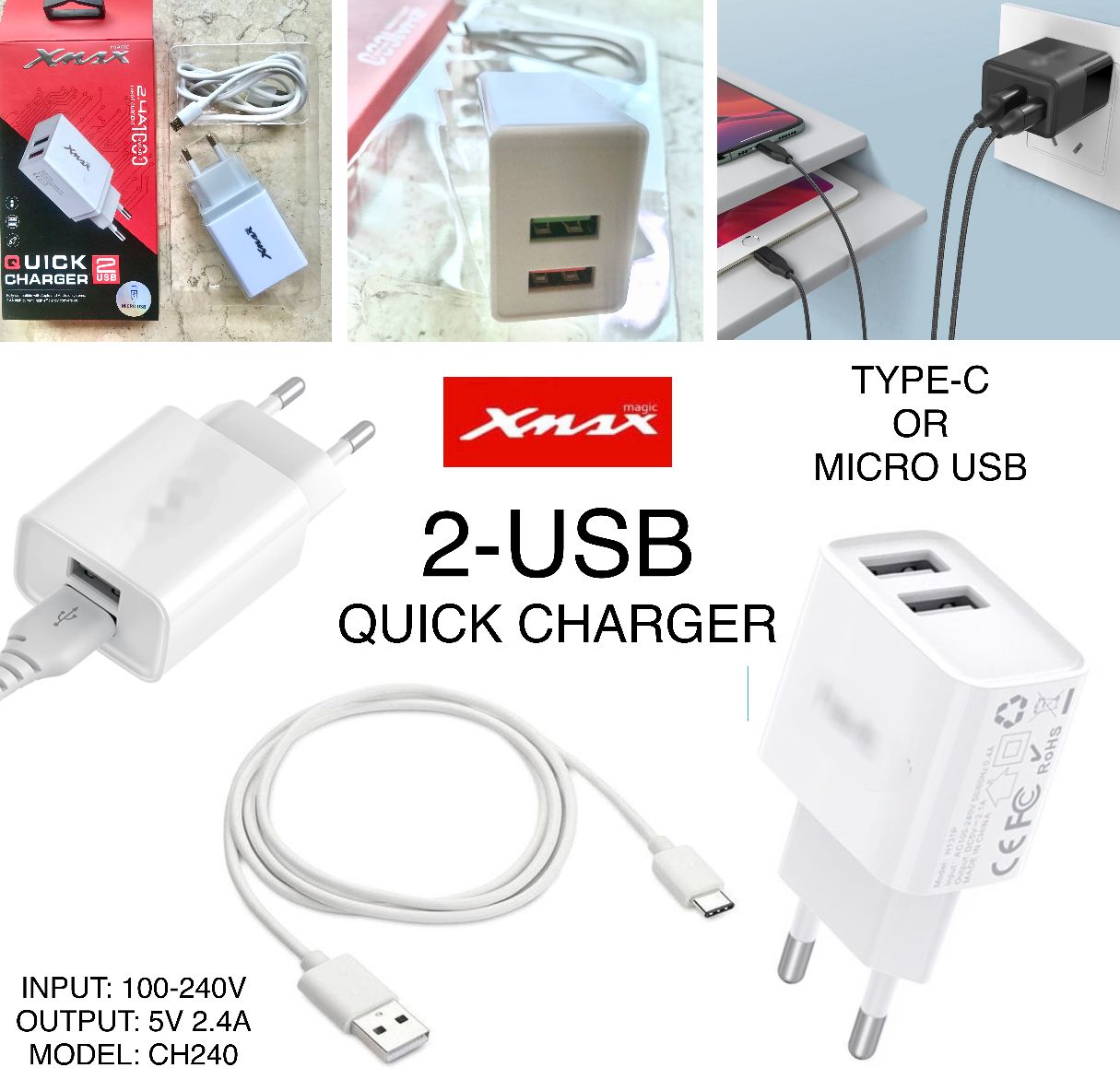 2-USB Charger