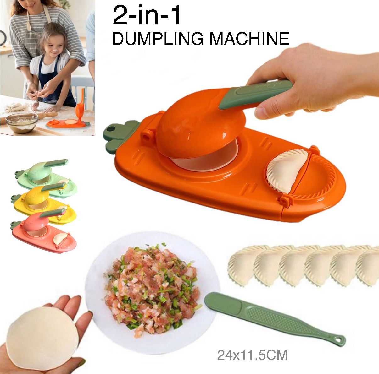 2in1 Dumpling Maker