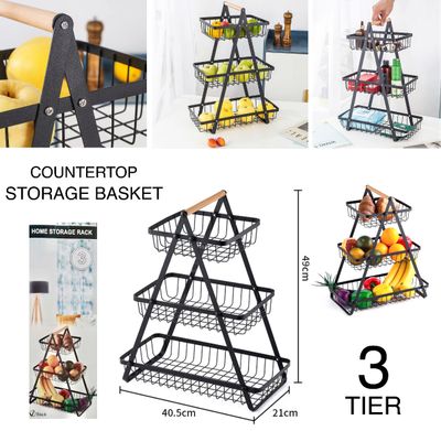 3-Tier Fruit Basket
