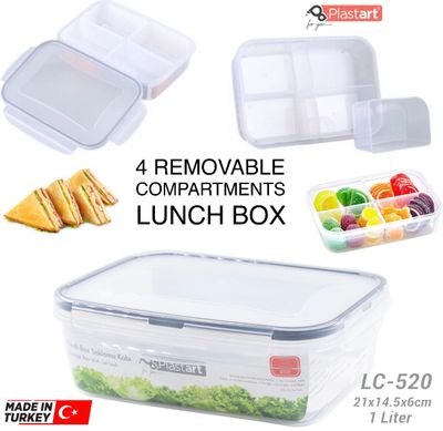 4-Parts Lunch Box (LC520)