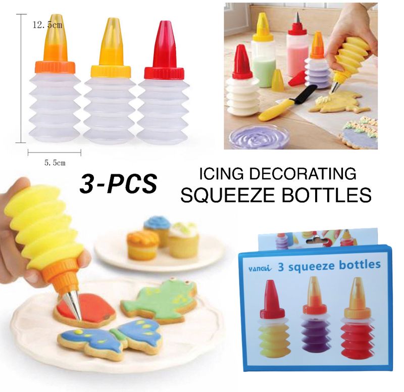 3-Pcs Squeeze Bottles (Buy1 Get 1 Free)