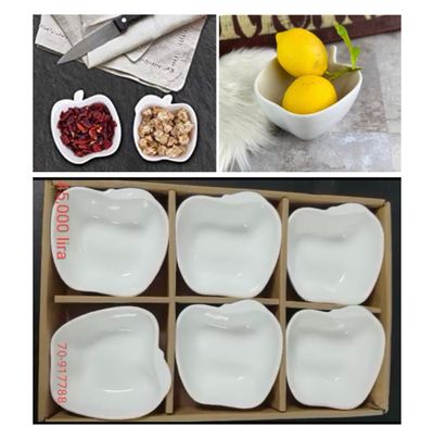 6-Pcs Porcelain Bowls