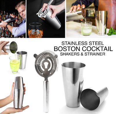 Boston Cocktail Shakers