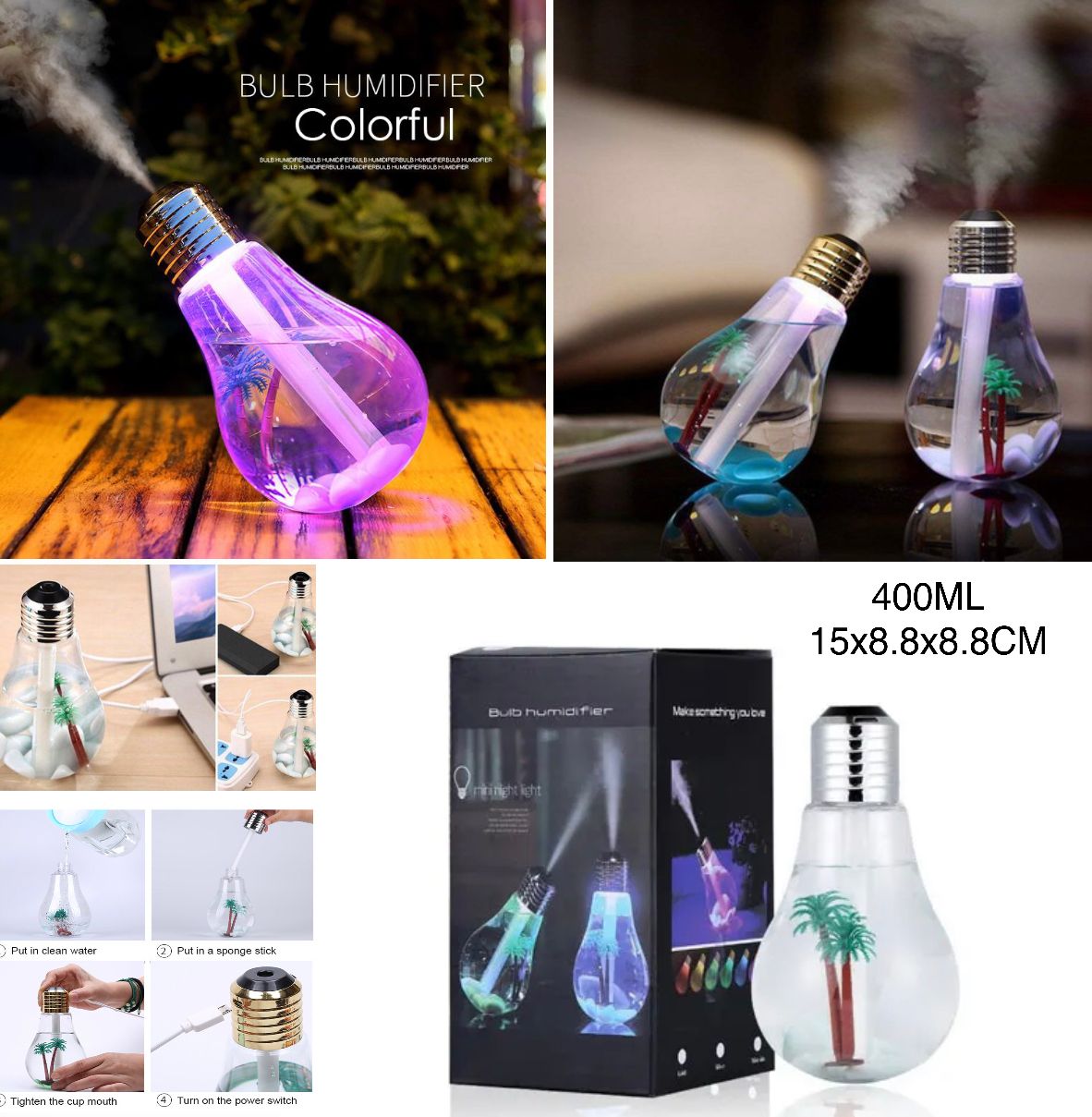 Bulb Humidifier