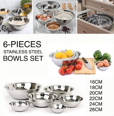 Bowls Set (6-Pcs)