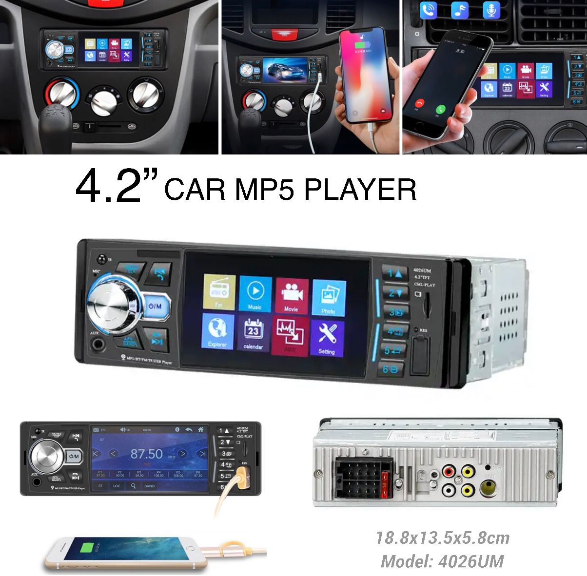 Car MP5 Player