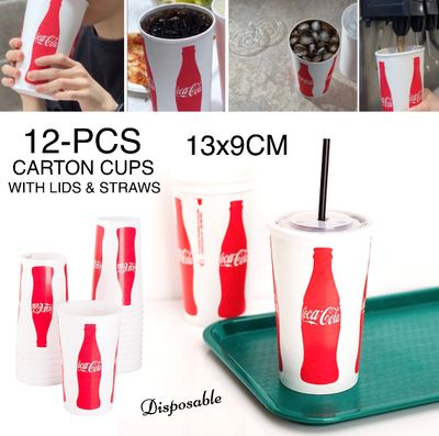 Cola Carton Cups (13cm)