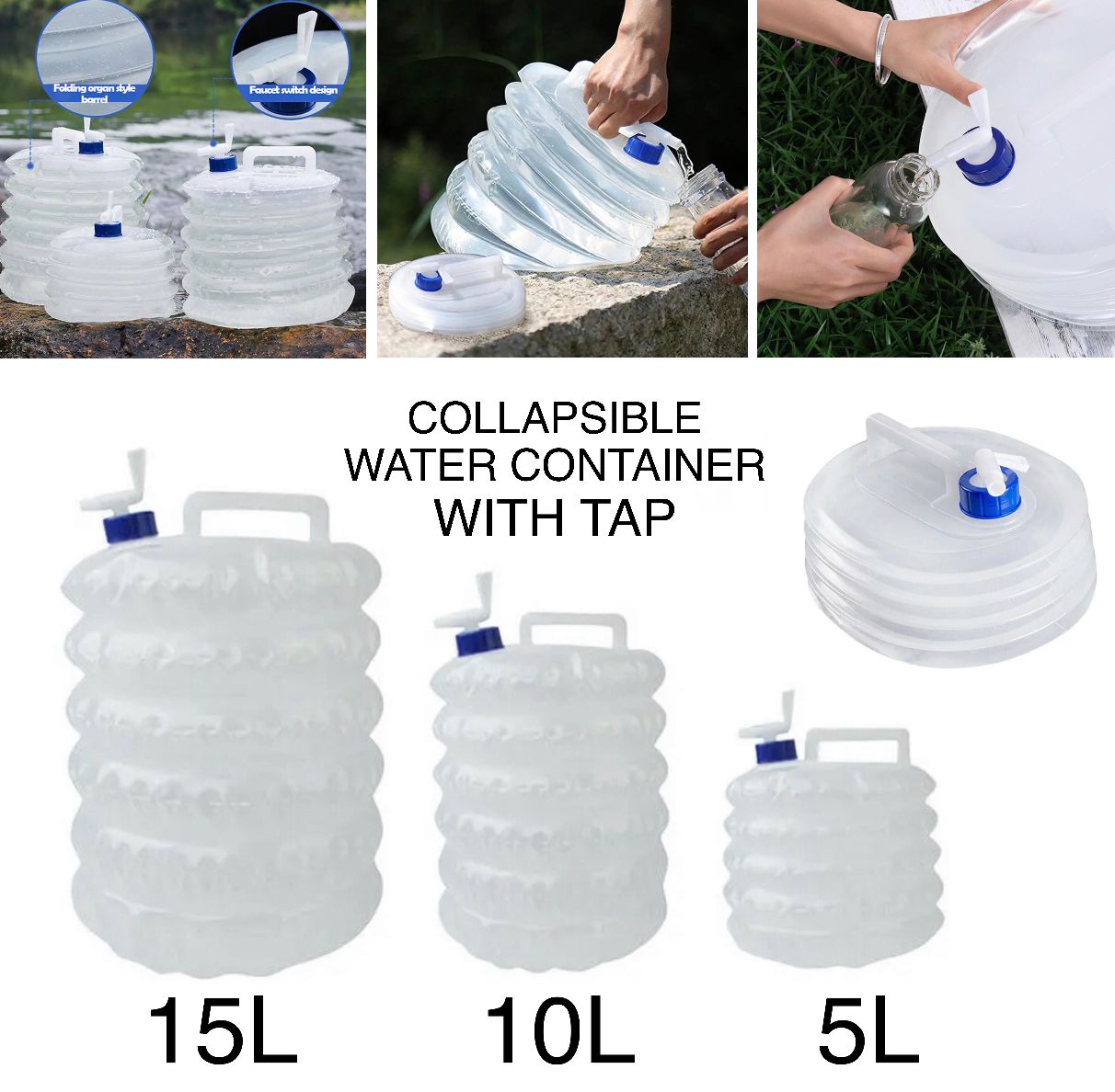 Collapsible Water Jug