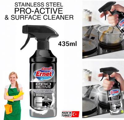 ERNET Stainless Steel Cleaner 435ml (423)