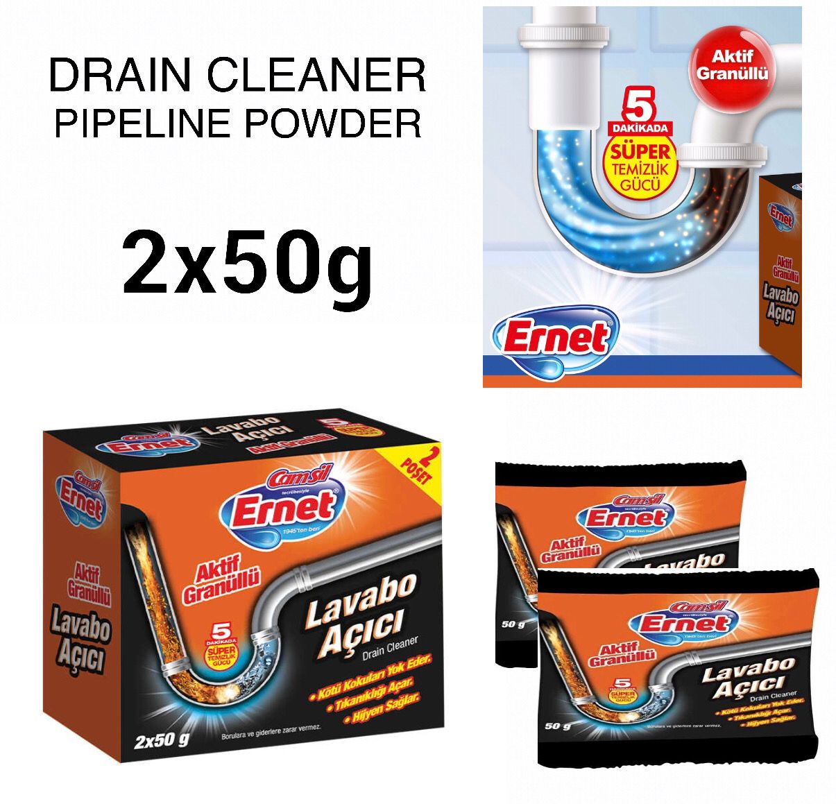 ERNET Pipeline Cleaning Powder (815)