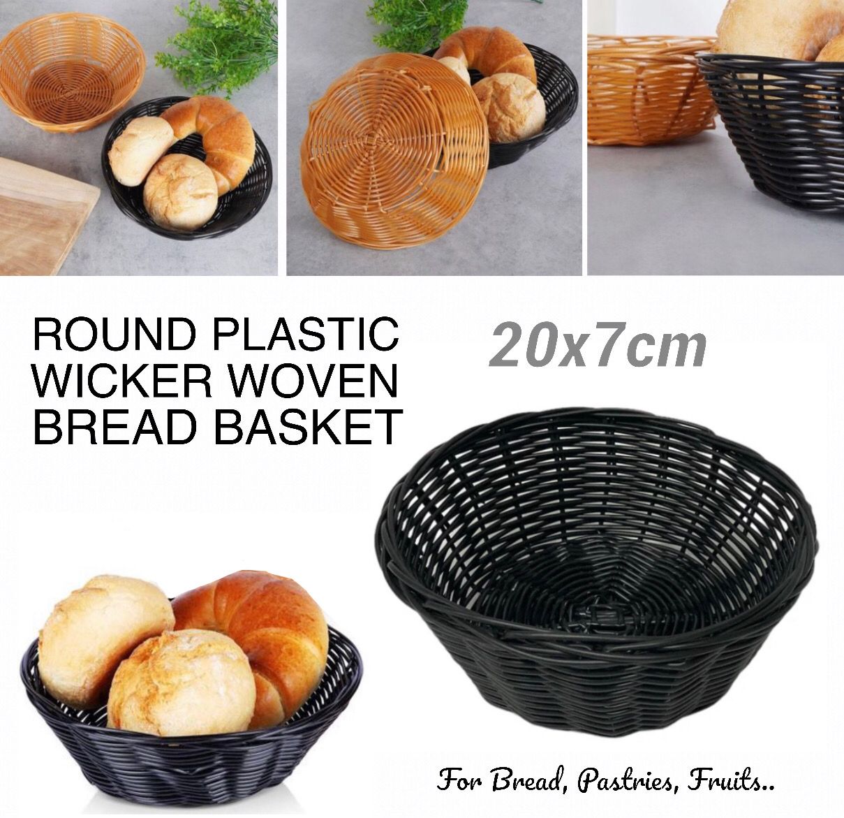Round Bread Basket