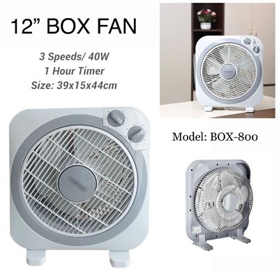 12&quot; Electric Fan (Box-800)