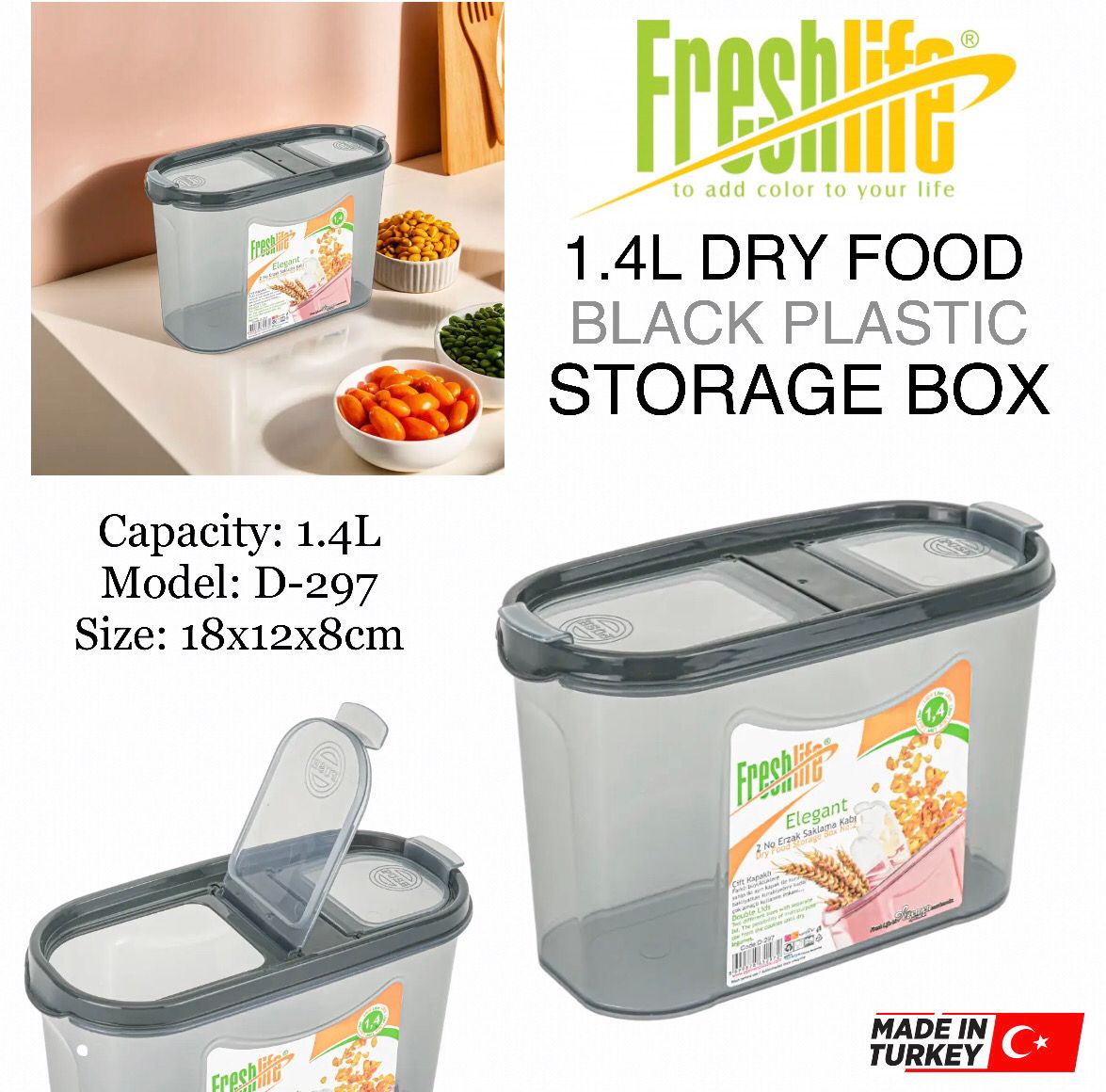 1.4L Storage Box