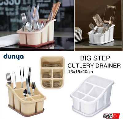 Step Cutlery Drainer