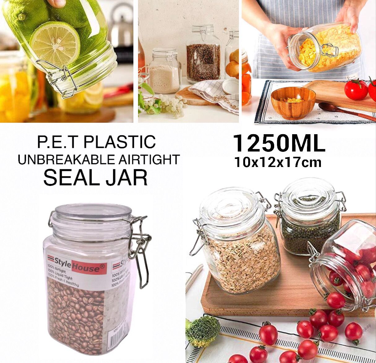 Plastic Jar (1250ML)