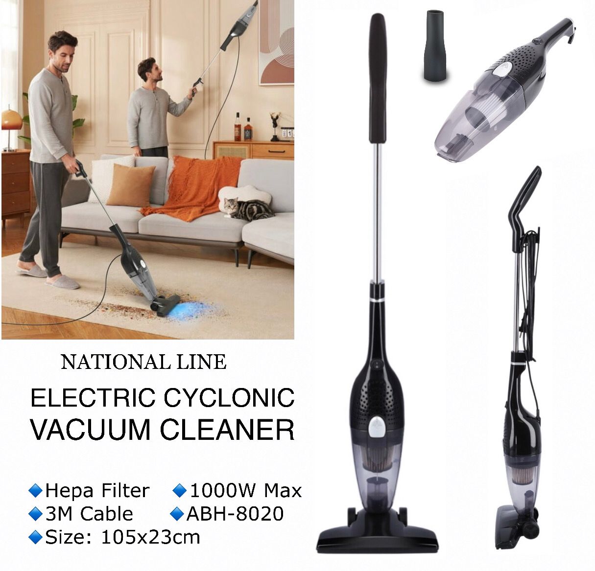 Vacuum Cleaner (ABH8020)