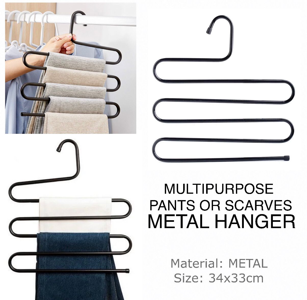 Pants/Scarves Hanger