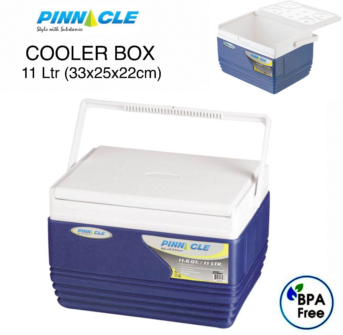 11L Plastic Cooler