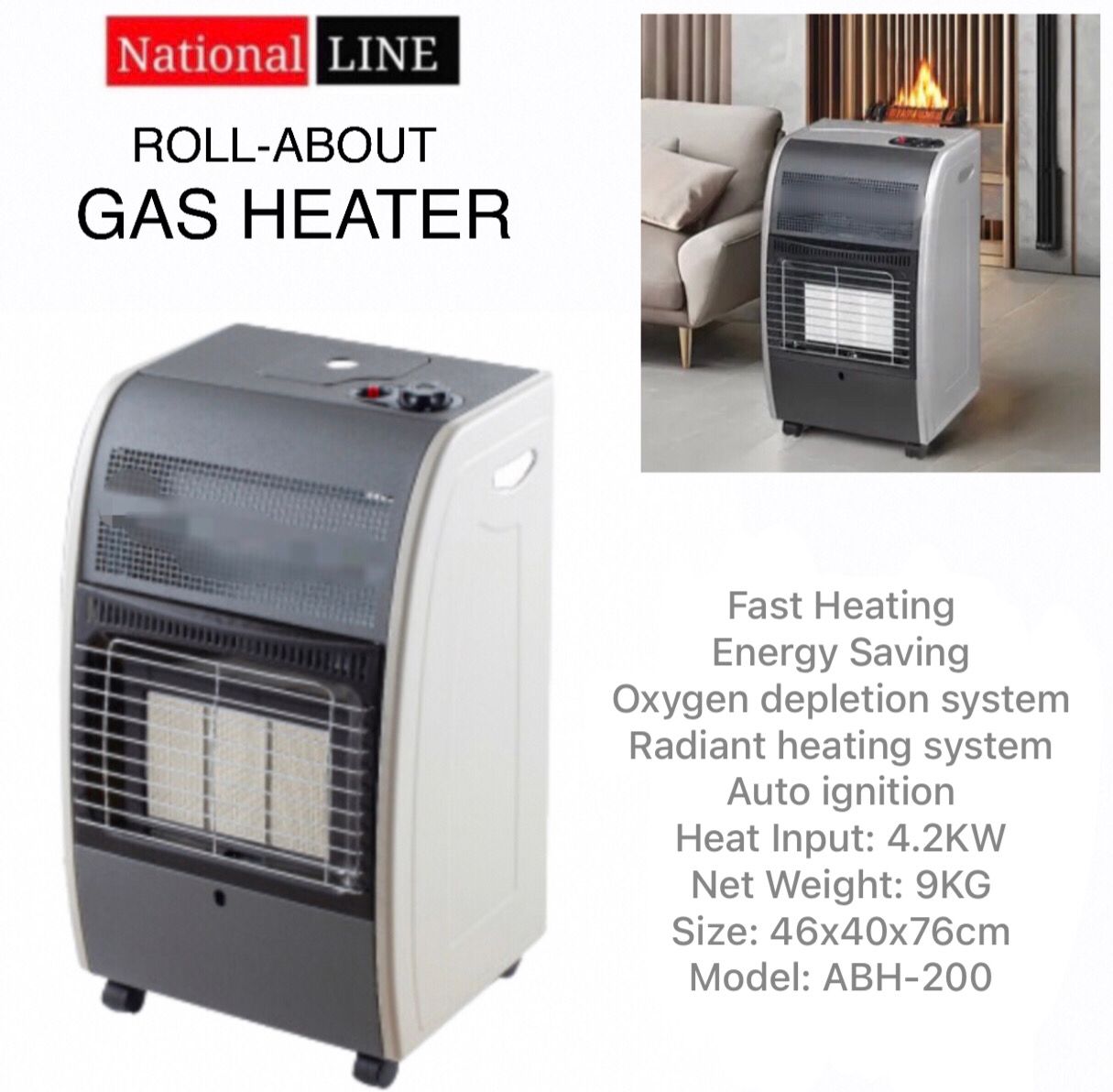 Gas Heater (ABH-200)
