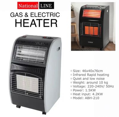 Gas &amp; Electric Heater (ABH-210)