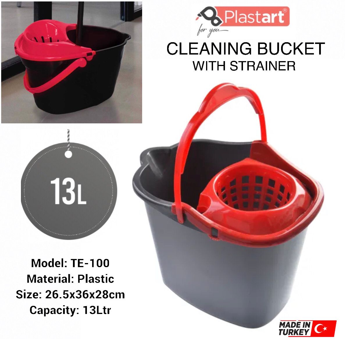 Strainer Bucket (TE-100)