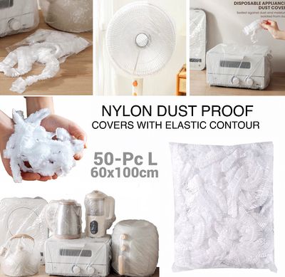 50-Pc Large Dust Covers (60x100cm)