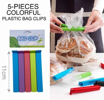 5-Pcs Colorful Clips
