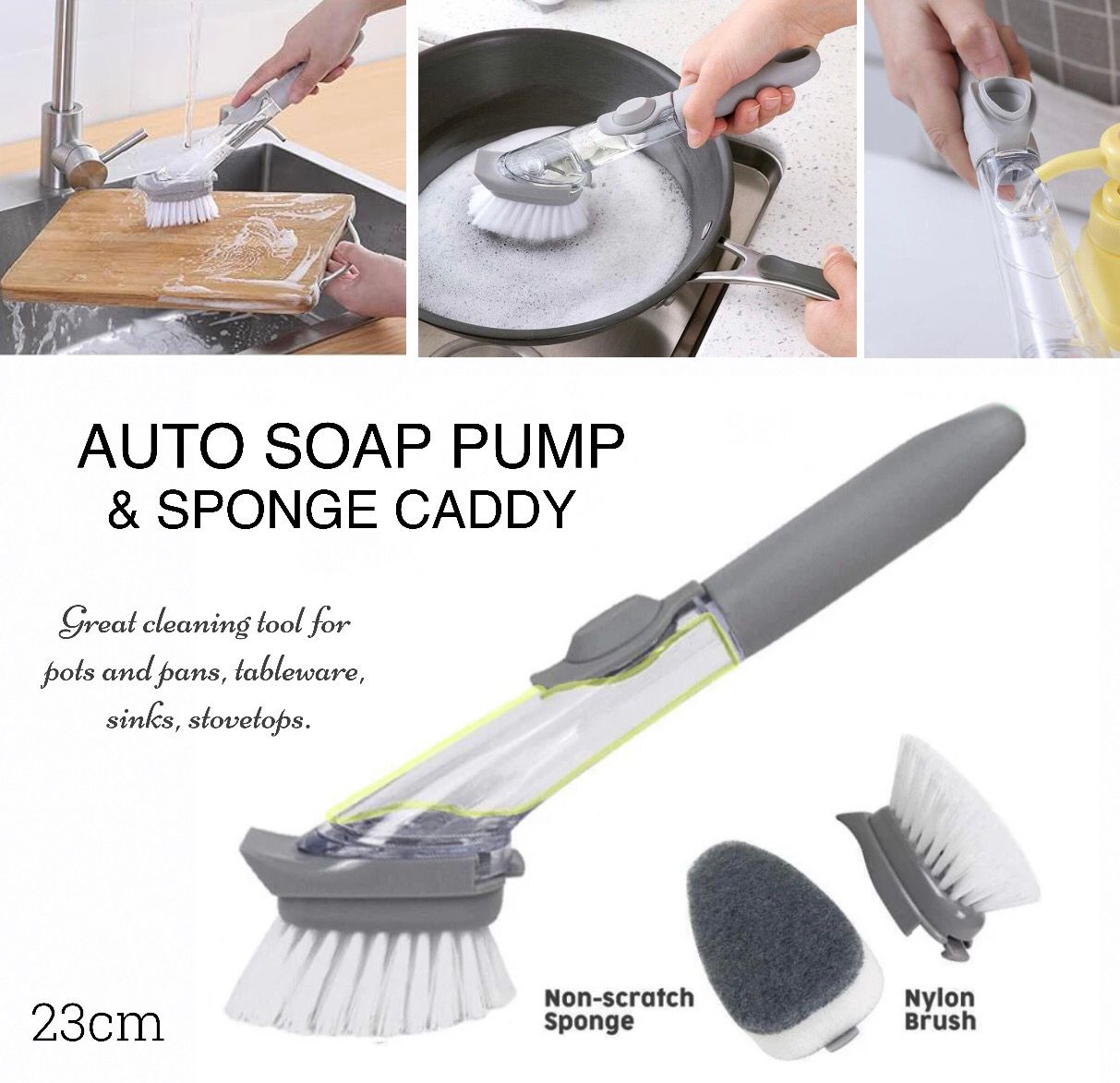 Auto Soap Brush