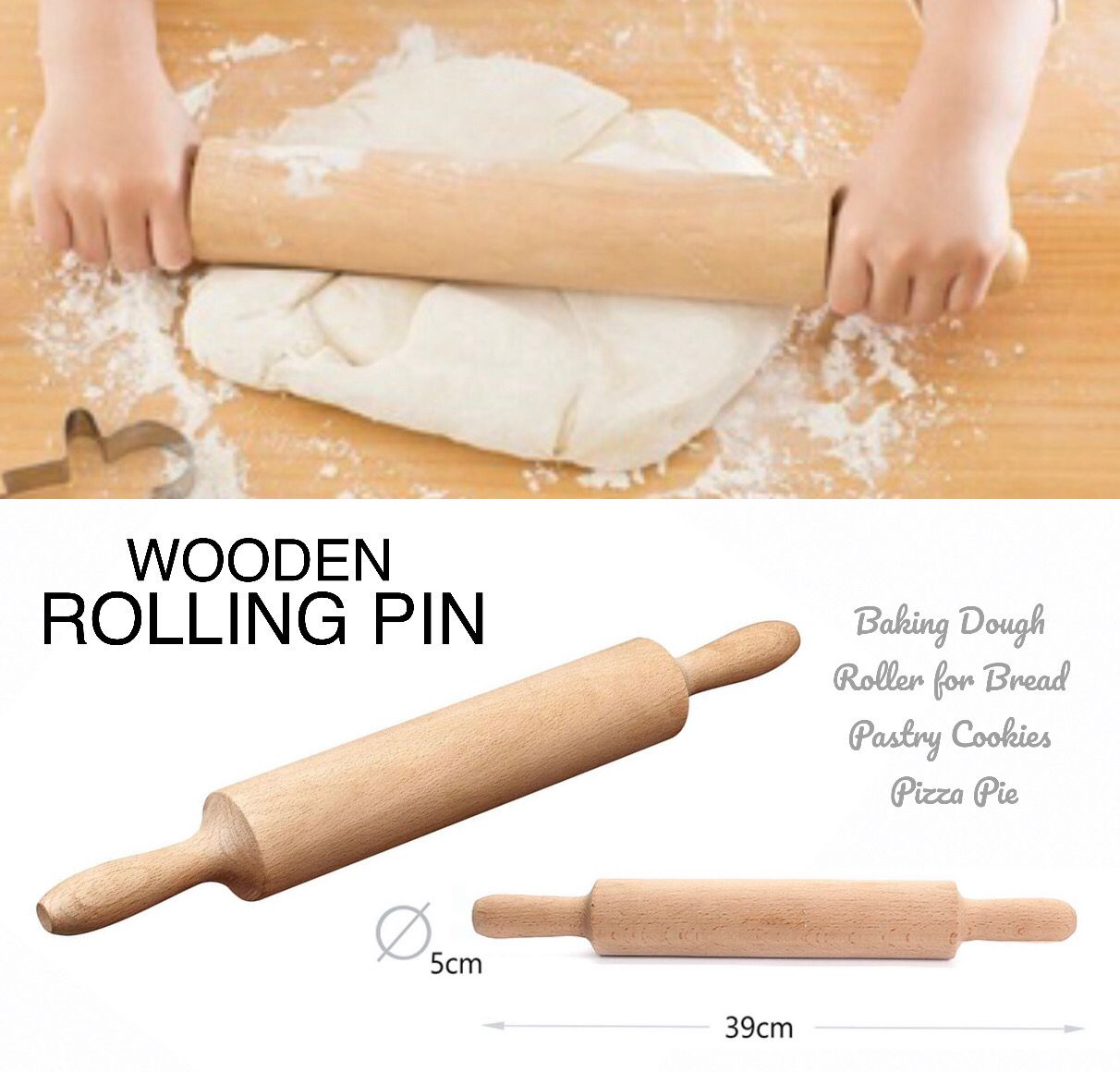 Wooden Rolling Pin
