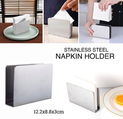 SS Napkin Holder (Square)
