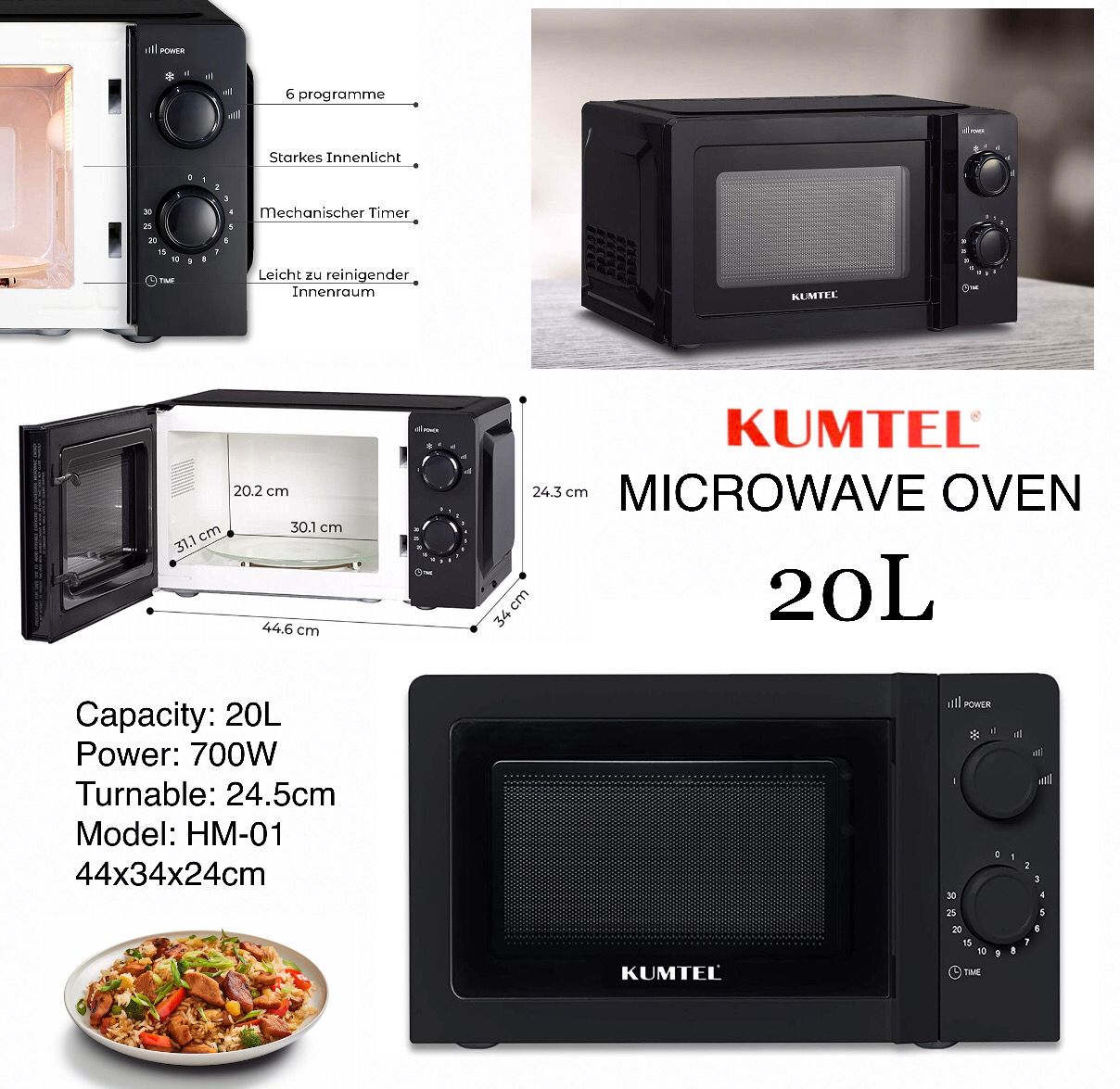 20L Microwave (HM-01)