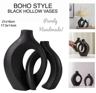 Boho Vases (Black)