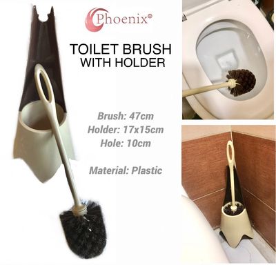 Toilet Brush W/Holder