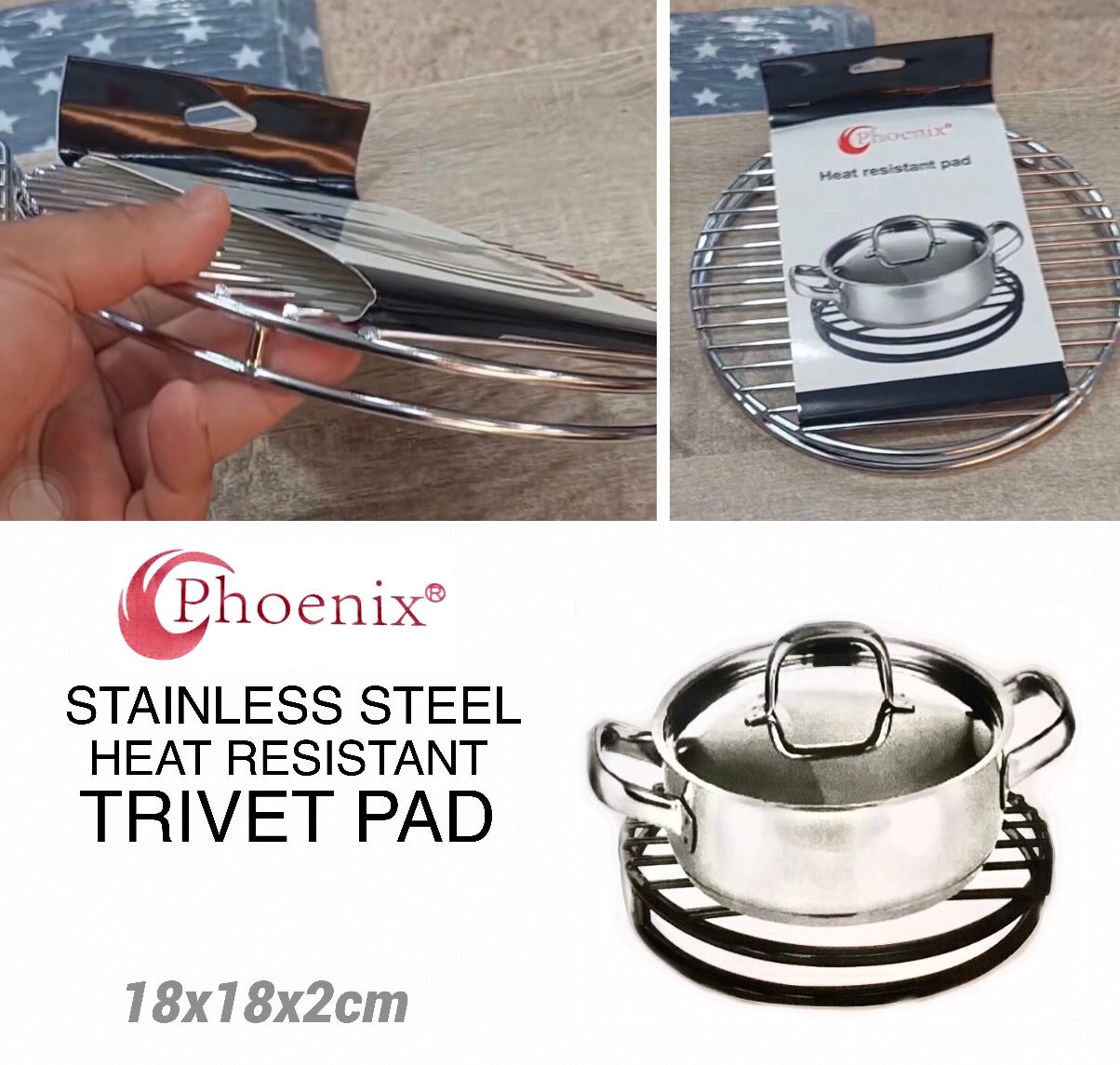 Metal Round Trivet