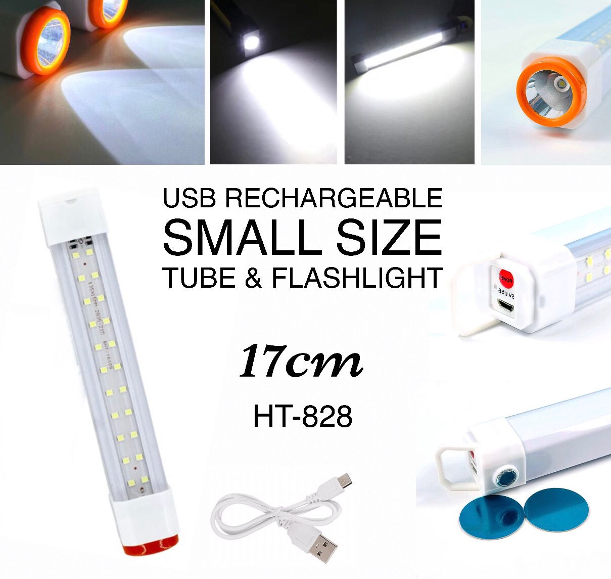 Small Tube &amp; Flashlight