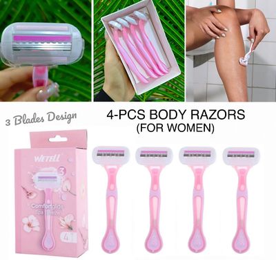 4-Pcs Lady Razors