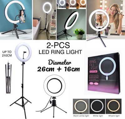 2-Pcs Ring Lights