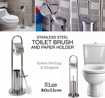 Toilet Brush &amp; Paper Holder