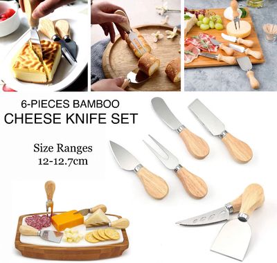 6-Pc Cheese Knives